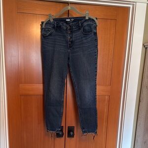 Old Navy Dark Wash Ankle Jeans